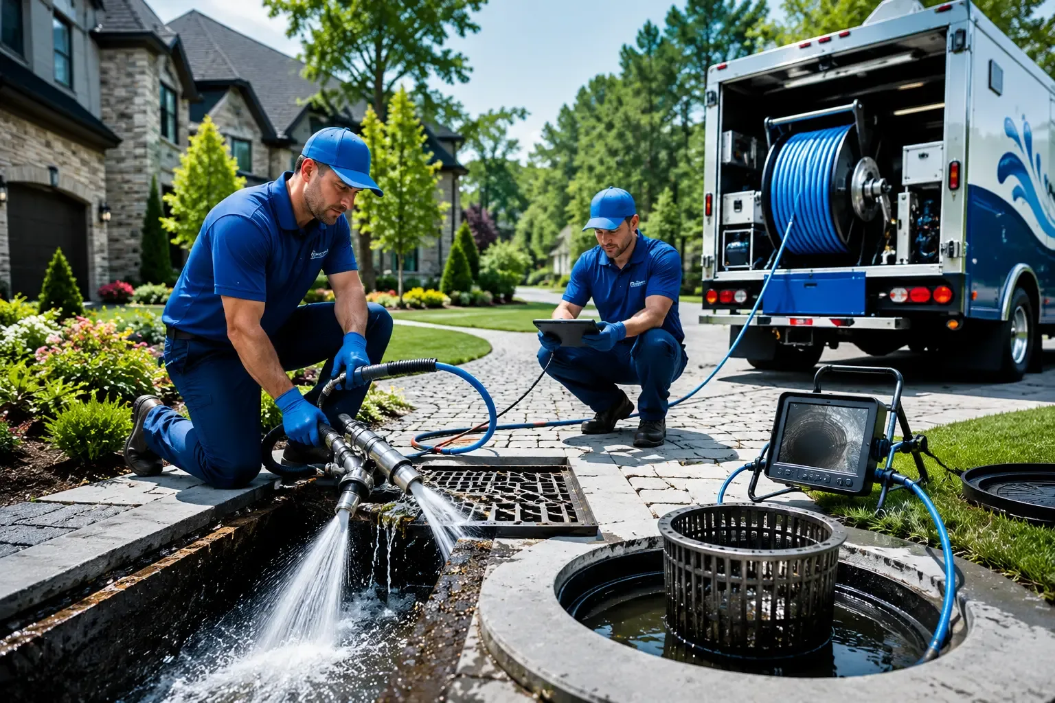 Local outdoor drain cleaning professionals in Atlas, MI